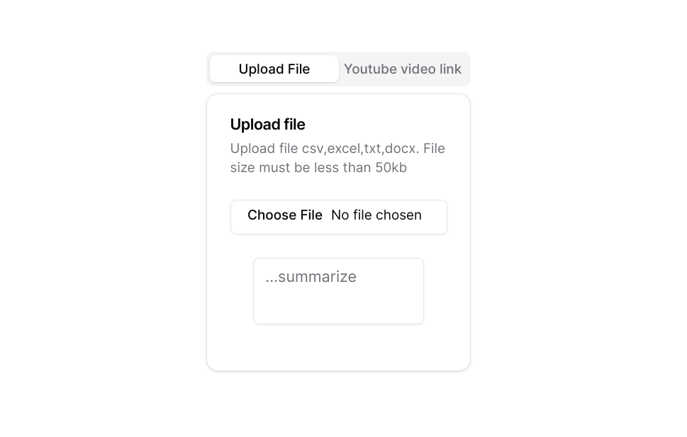 Video and Text Summarizer